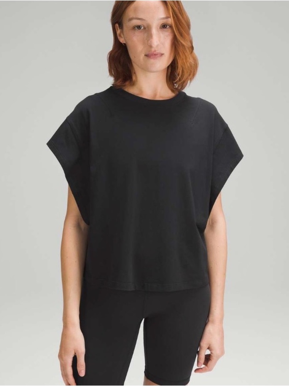 Lululemon Wide-Sleeve Cotton T-Shirt